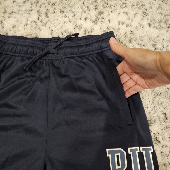 Puma Boys Size Large NWT Dark Blue Soft Fleece Jogger Sweatpants Logo - Picture 11 of 14